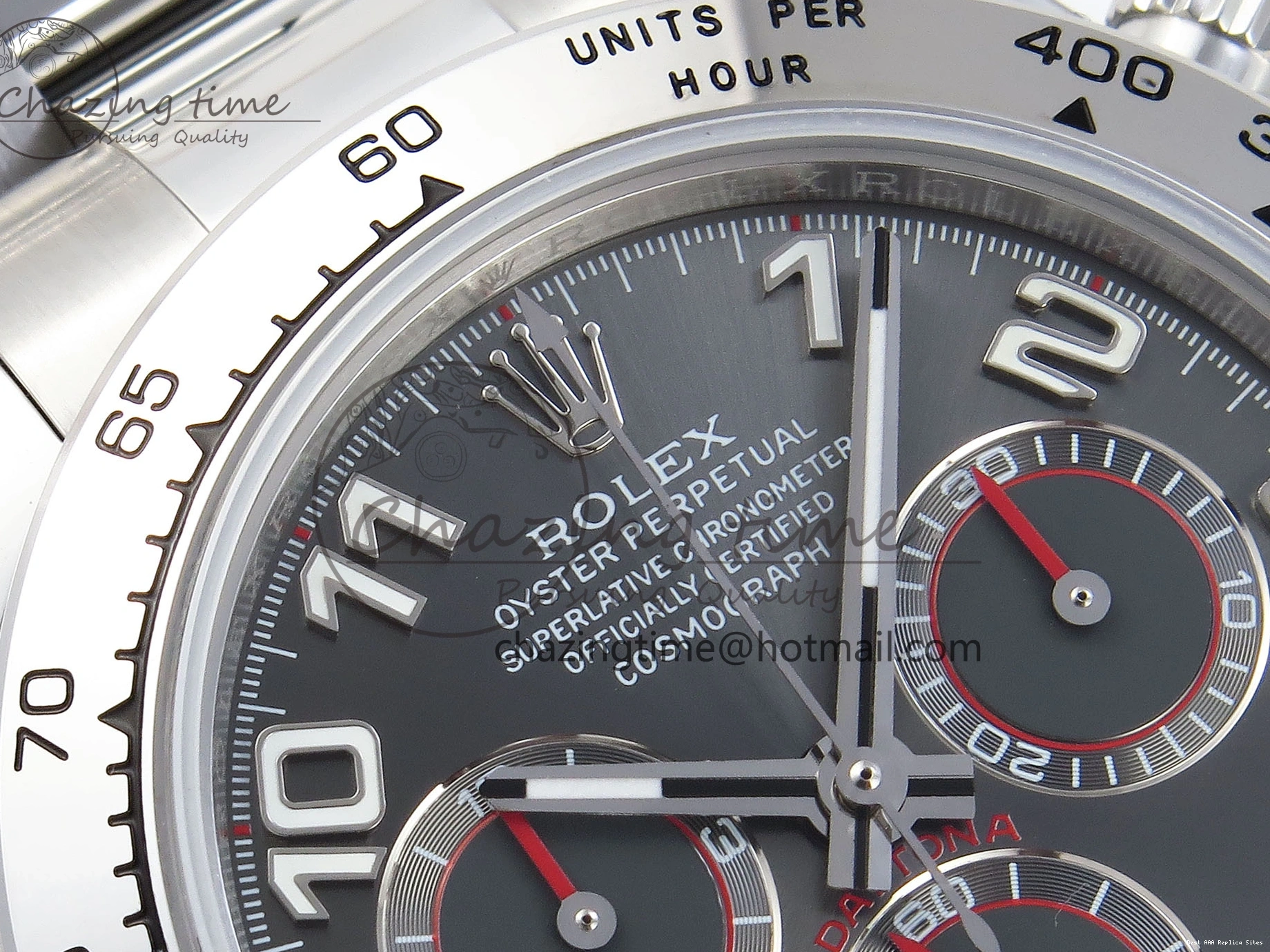 AAA Replica Watches GRAY DIAL MOVEMENT) 116509 NUMERAL OMF (SLIM Cozy A7750 DAYTONA BRACELET SS ON EDITION SS 1809 BEST 0108